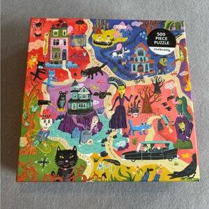 Spooky town 500 piece puzzle